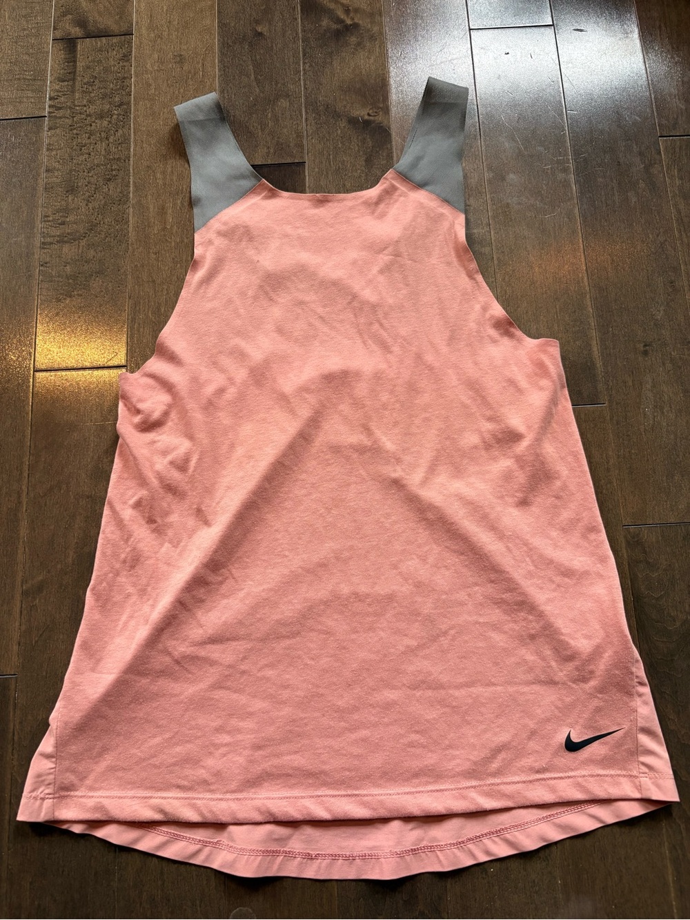 NIKE Dri-FIT Racerback Training Tank Top Size XS Pink Mesh Back Athletic